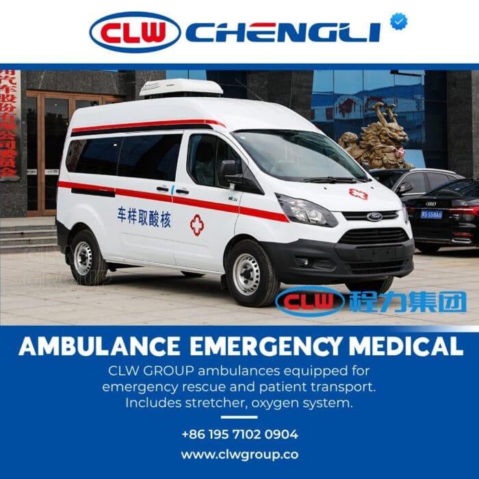Transport Rescue Ambulance / Emergency Medical Van – Patient Transport & Rescue Vehicle ...