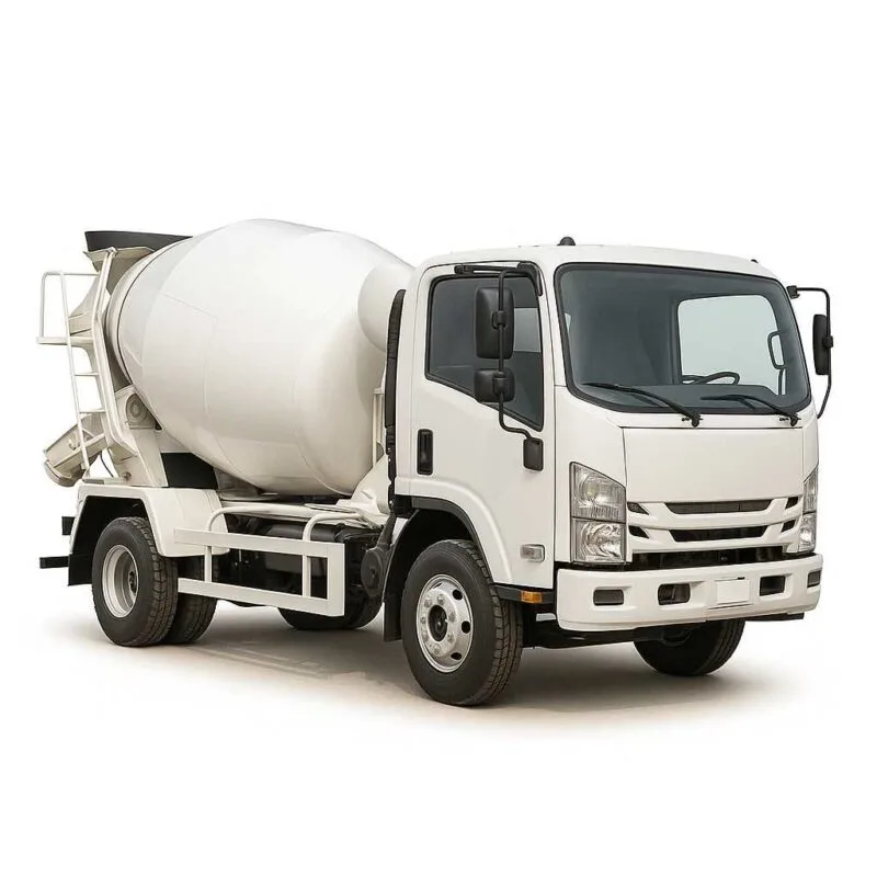 CLW GROUP concrete mixer truck with rotating drum for construction transport