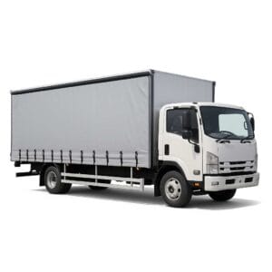 CLW GROUP curtain-sided truck for fast cargo loading and weather protection