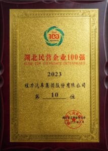 Hubei Top 100 Private Enterprises 2023