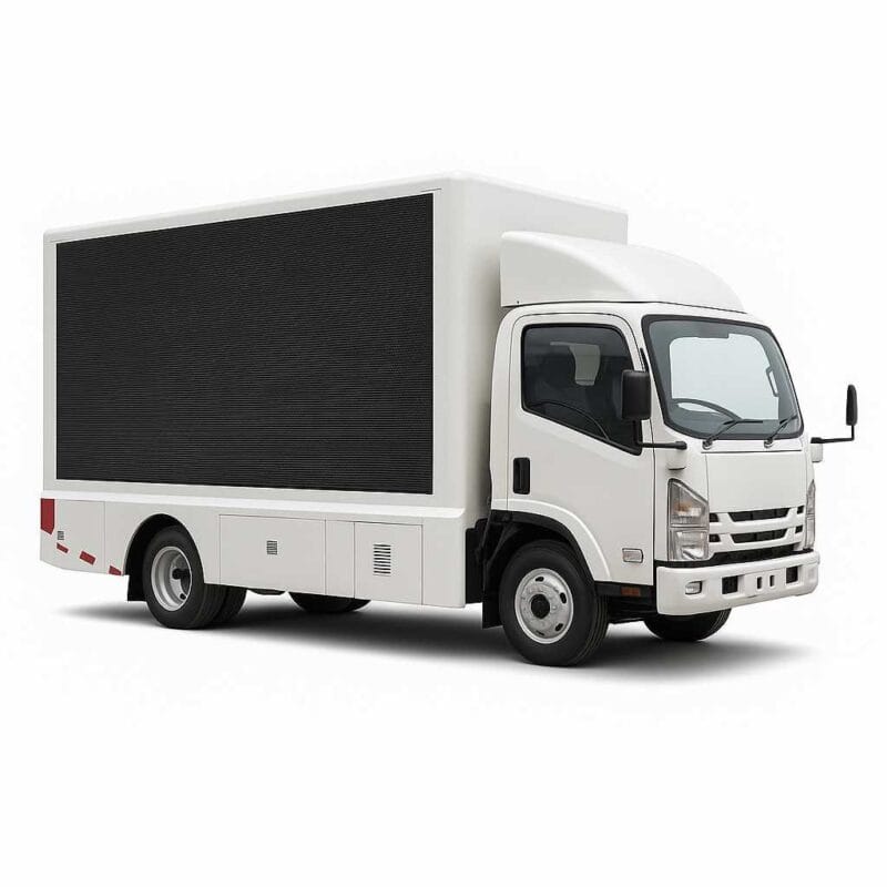 CLW GROUP LED screen truck with outdoor display and sound system for marketing events