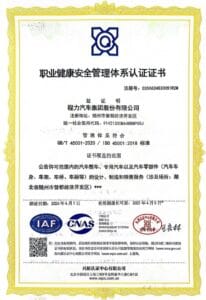Occupational Health and Safety Management System -CN