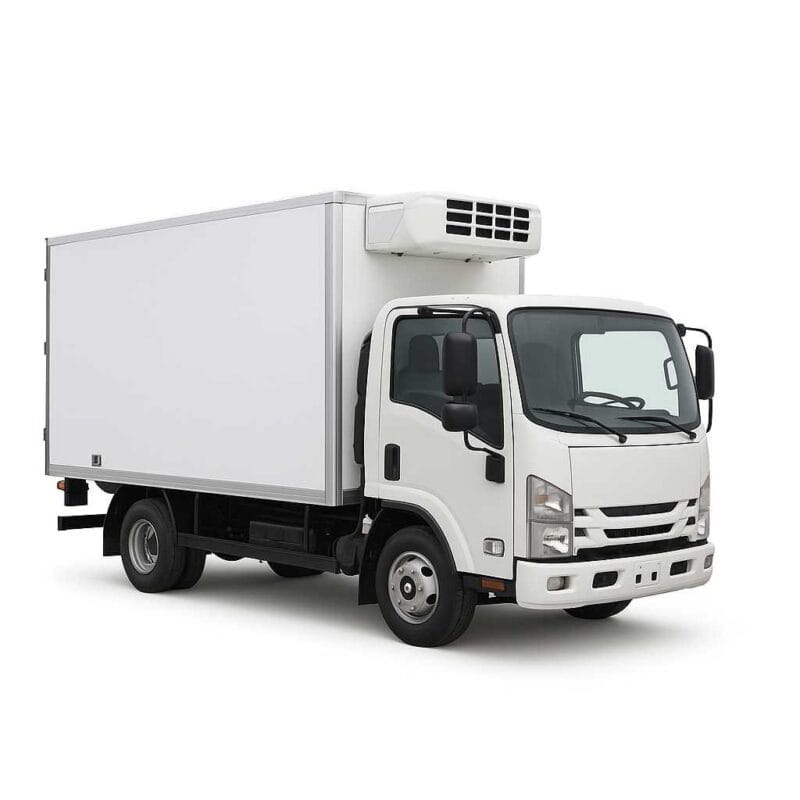 CLW GROUP refrigerated truck with insulated body and Carrier refrigeration unit