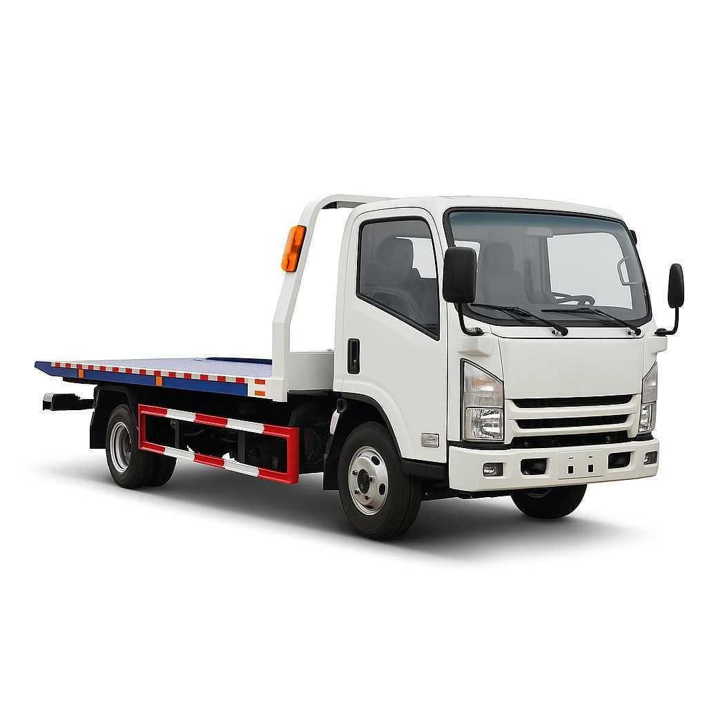 Heavy-duty CLW GROUP tow truck with hydraulic lifting system