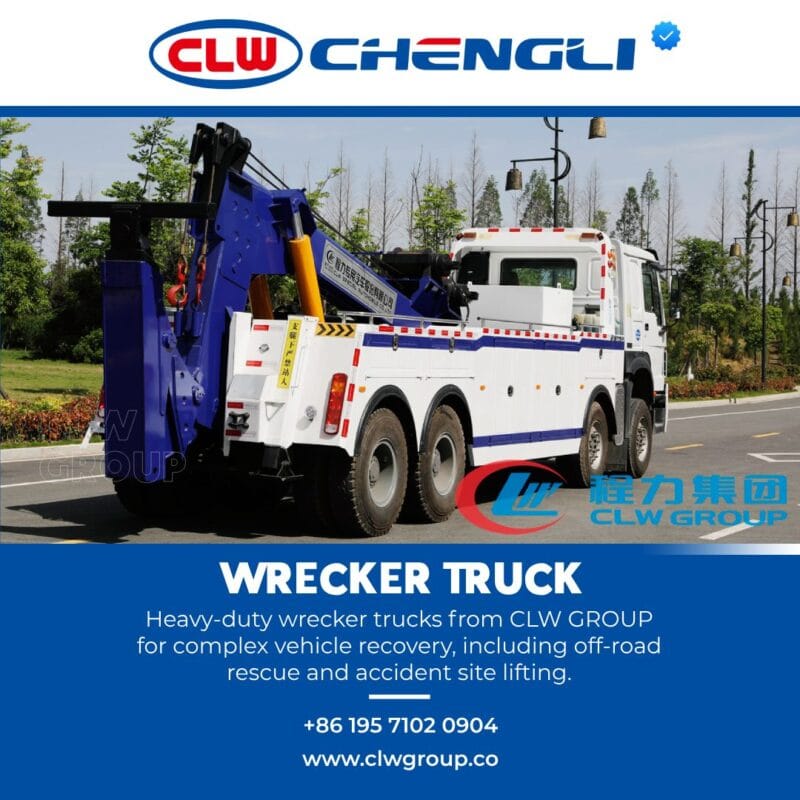 Wrecker Truck – Boom, Winch & Hydraulic Arm Recovery Vehicle - Image 5